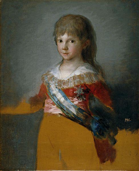 Francisco de Goya El infante Francisco de Paula China oil painting art